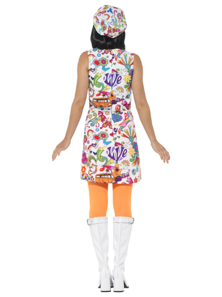 60s Groovy Chick Costume - Adult