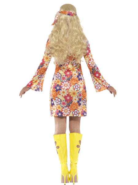Flower Hippie Costume - Adult