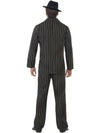 Gold Pinstripe gangster suit costume