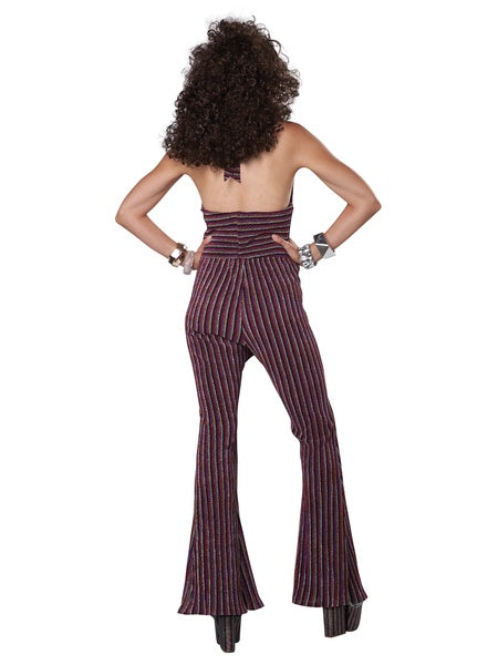 70's Halter Pant Set Costume - Adult