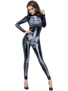 Miss Whiplash Sexy Skeleton Costume Adult