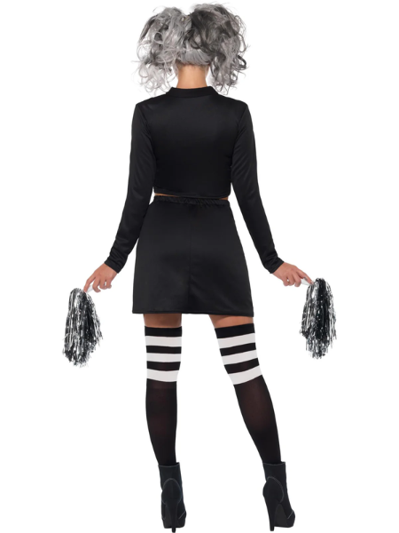 Gothic Cheerleader Costume Adult