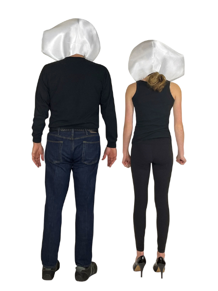 Ear buds couples costume