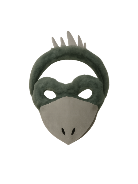 Emu headband and mask set