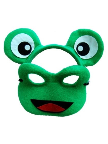 Frog headband and mask set