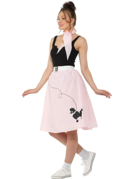 Pink Poodle 50's Skirt - Adult