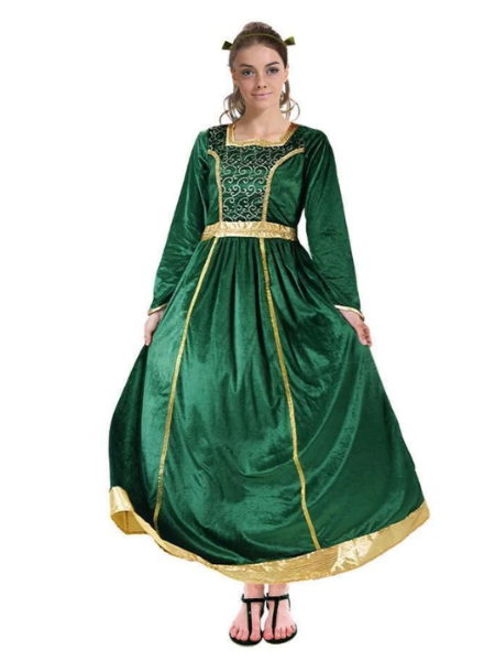 Princess Fiona Ogre costume Shrek inspired - Adult