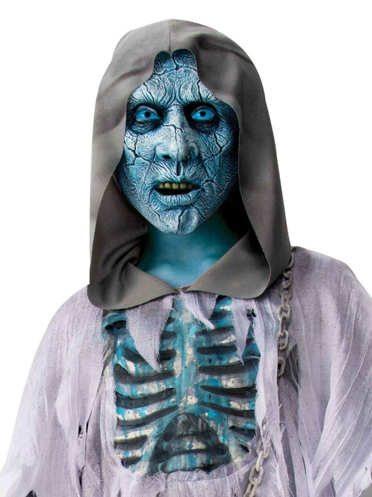 White Demon Hooded robe costume CHILD