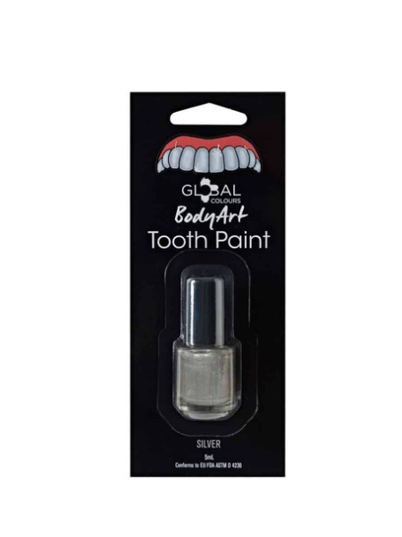 Tooth Paint Black, Brown, Gold, Red, Silver