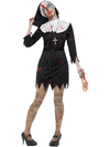 Zombie Sister / Nun costume adult