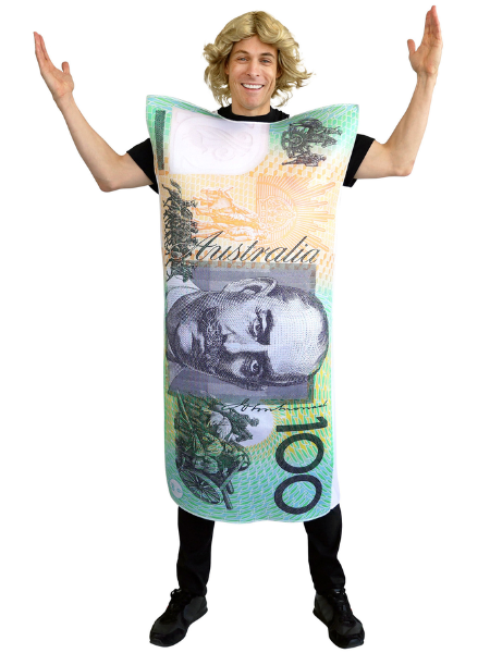Aussie 100 Note costume