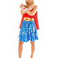 WONDER WOMAN DELUXE COSTUME, ADULT
