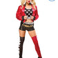 NEW Harley Quinn deluxe "Puddin" costume ADULT