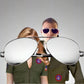 Aviator Top Gun Style Glasses