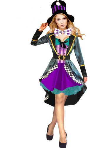 Mad Hatter Deluxe Female Adult Costume