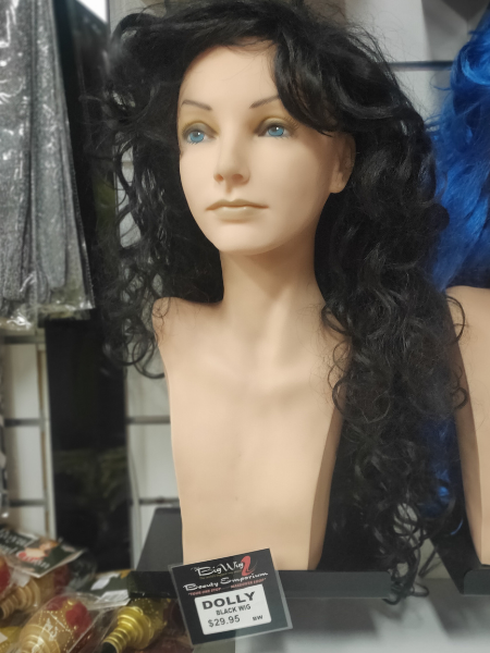 Dolly wigs various colours
