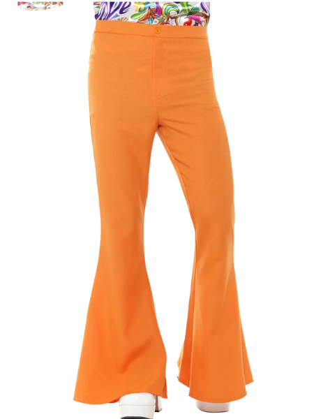 Flared Orange Trousers - Adult