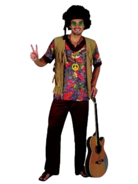 Woodstock Hippy guy - Adult