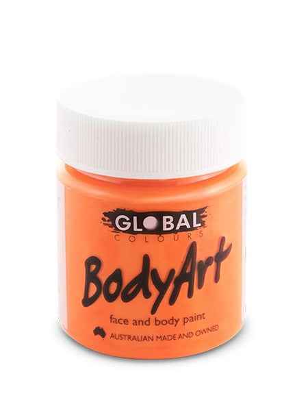 45ml Face & BodyArt Liquid Paint - Orange
