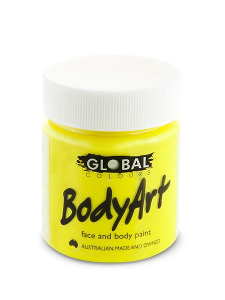 45ml Face & BodyArt Liquid Paint - Yellow