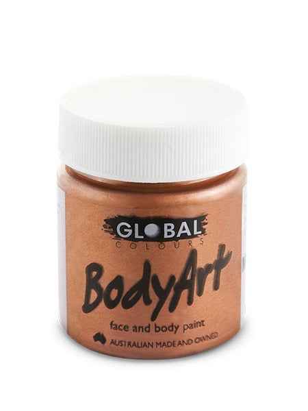 45ml Face & BodyArt Liquid Paint - Metallic Copper