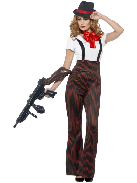 Glam Gangster Costume - Adult