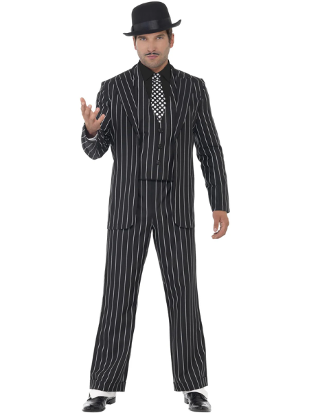 1920's Vintage Gangster Boss Costume - Adult