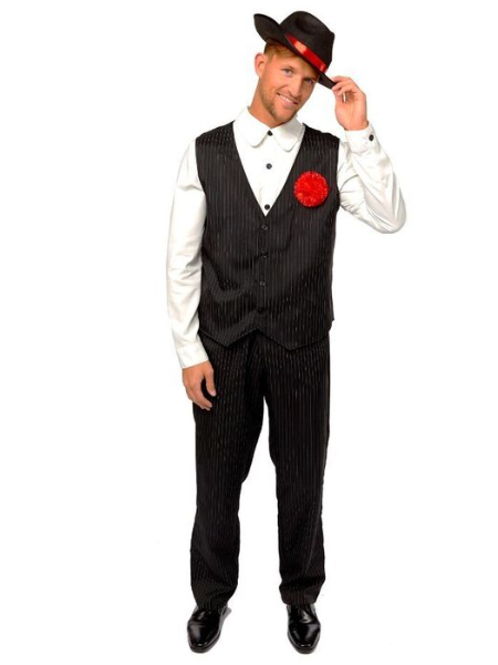 Deluxe Gangster Costume - Adult