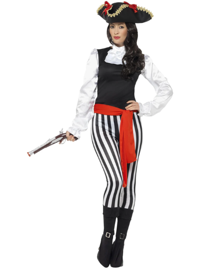 Pirate Lady Costume, with Top - Adult