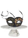black and gold simple masquerade