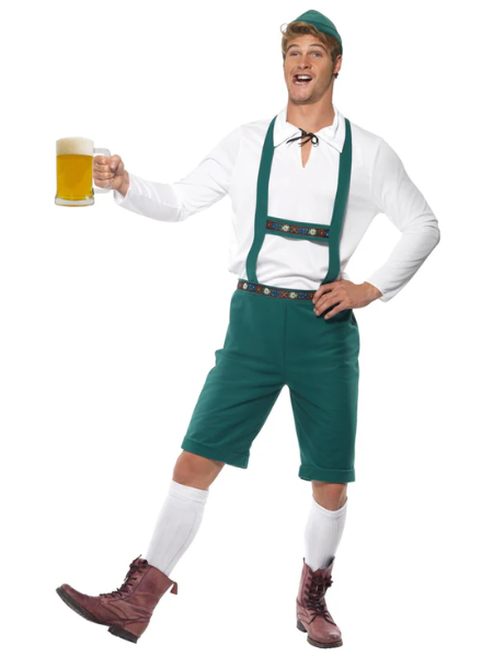 Green beer fest costume male - Adult