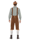 Traditional deluxe Hanz lederhosen costume male - Adult