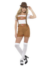 Sexy Bavarian lederhosen girl