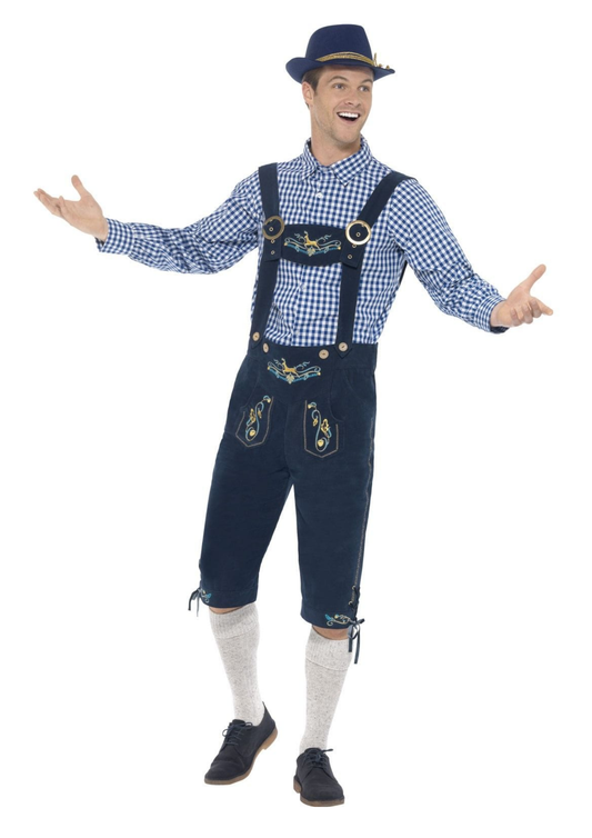 Bavarian Beer Man Blue - Adult