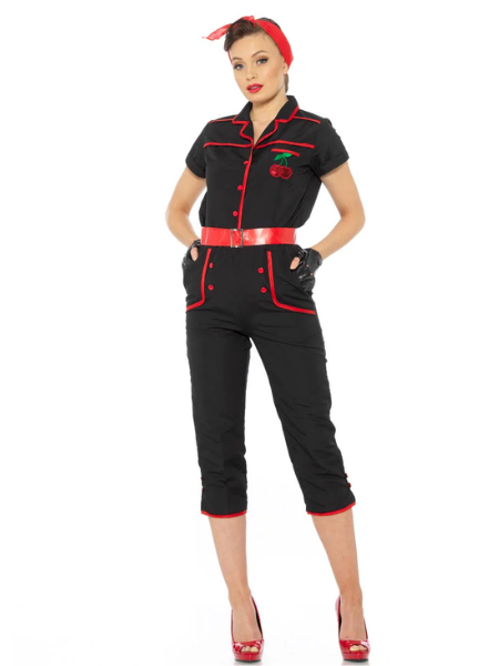 Deluxe 50's Rockabilly Costume - Adult