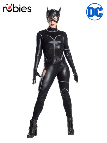 CATWOMAN BATMAN RETURNS COSTUME, ADULT DELUXE