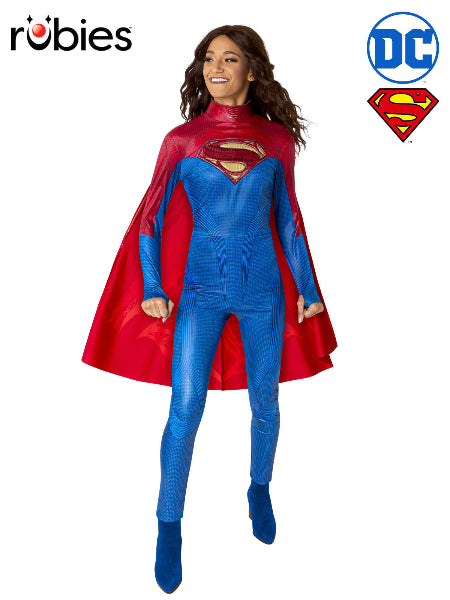 SUPERGIRL DELUXE COSTUME, ADULT