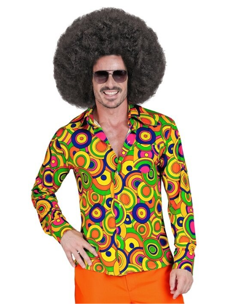 70's Yellow Circles Shirt - Adult