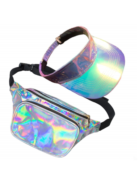 80s festival Galaxy Bum bag and Visor kit