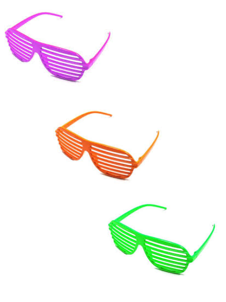80s Slot glasses neon