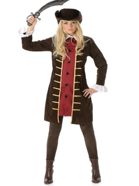 Ship mate pirate costume woman -Adult