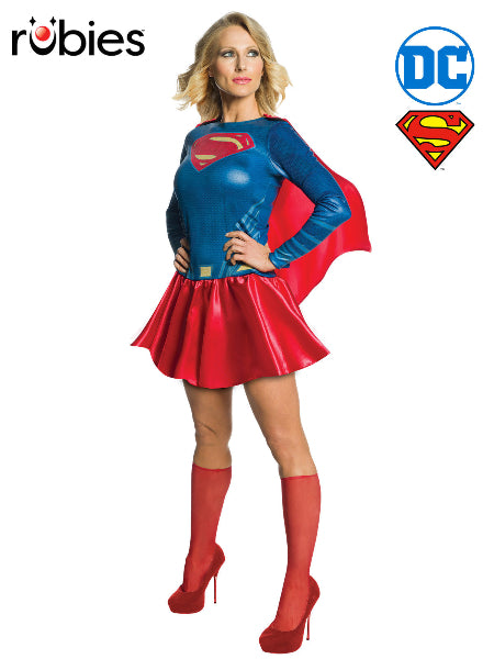 SUPERGIRL COSTUME, ADULT