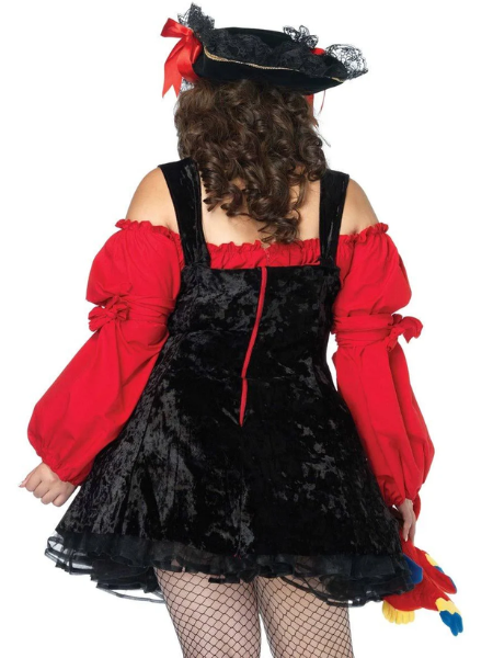 Plus Pirate Vixen Wench Costume - Adult
