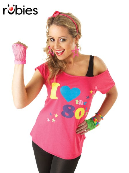 I Love The 80s Adult T-Shirt