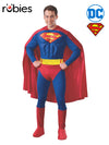SUPERMAN MUSCLE CHEST COSTUME, ADULT
