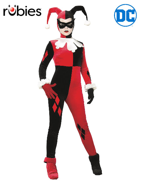HARLEY QUINN COMIC BOOK, ADULT COSTUME
