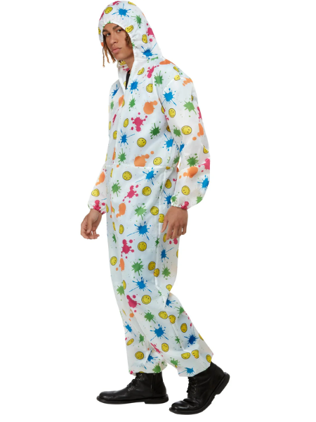 Smiley boiler suit costume - Adult