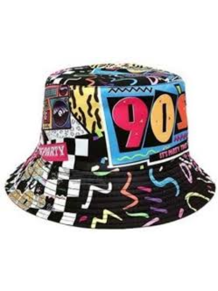 90's bucket hat