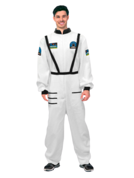 Astronaut / spaceman costume jumpsuit - Adult