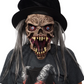 Hell-Oh, Skull Clown Monster Latex Face Mask ** LAST ONE EVER*